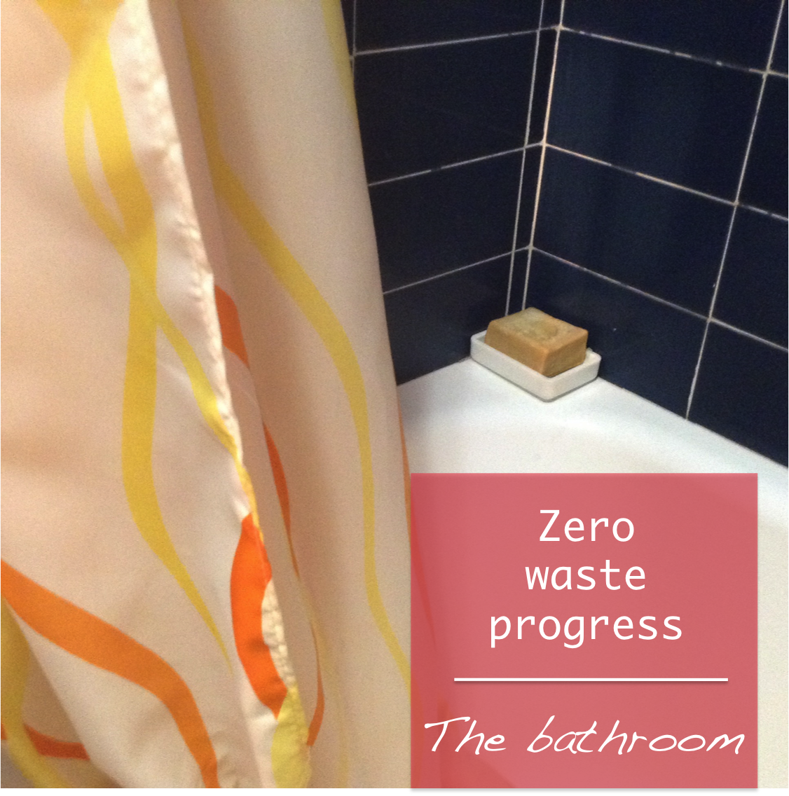Zero waste bathroom progress