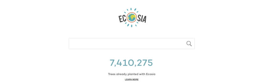 Ecosia - The search engin that uses its revenu to plant trees